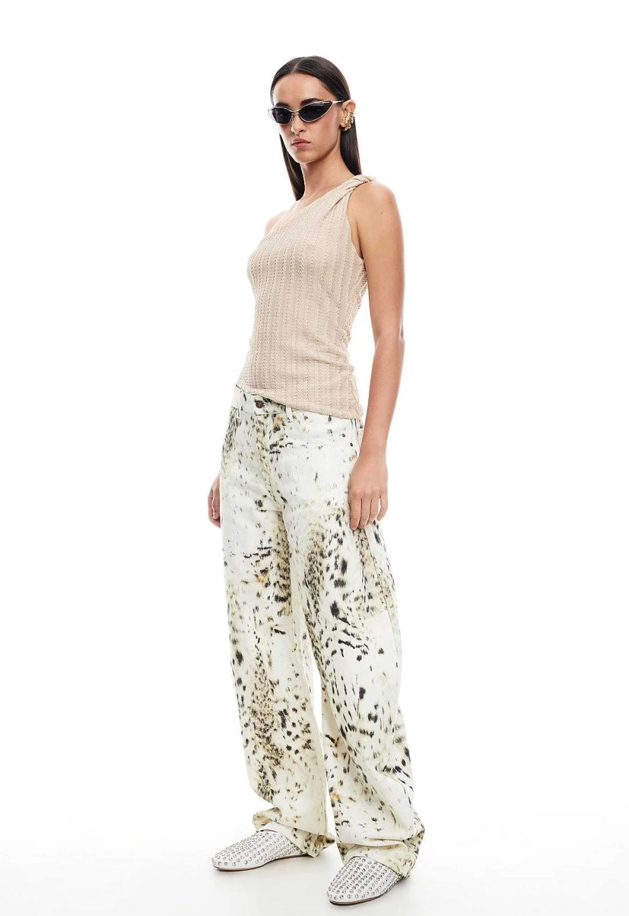 Unveiling One Shoulder Top