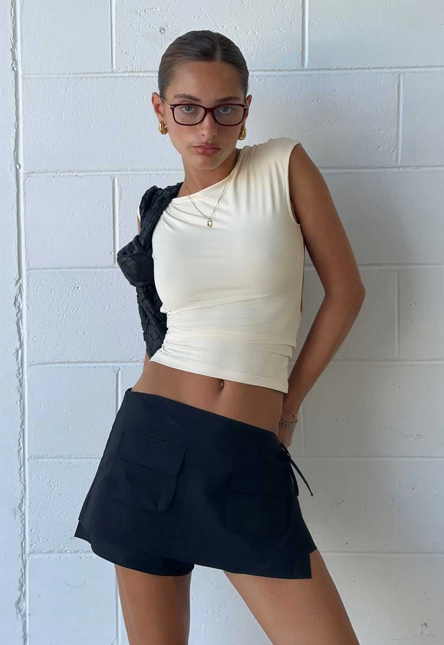 Lioness Women's High-Waisted Casual Skort | Summer Outdoor Active Wear Skirt Shorts