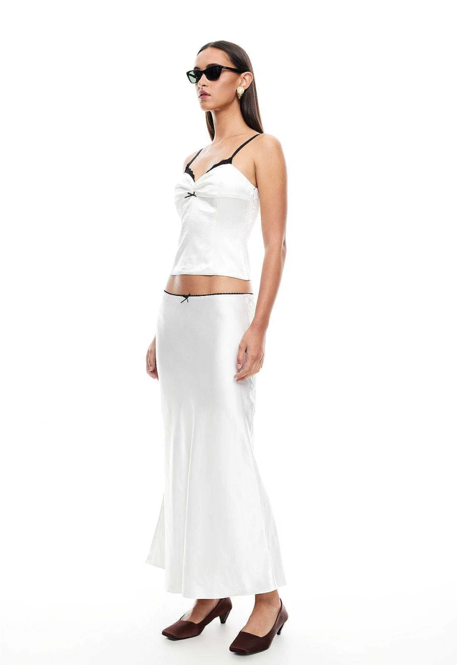 Lioness Women's Elegant Maxi Skirt - Flowy Bohemian Long Skirt for Summer Outfits