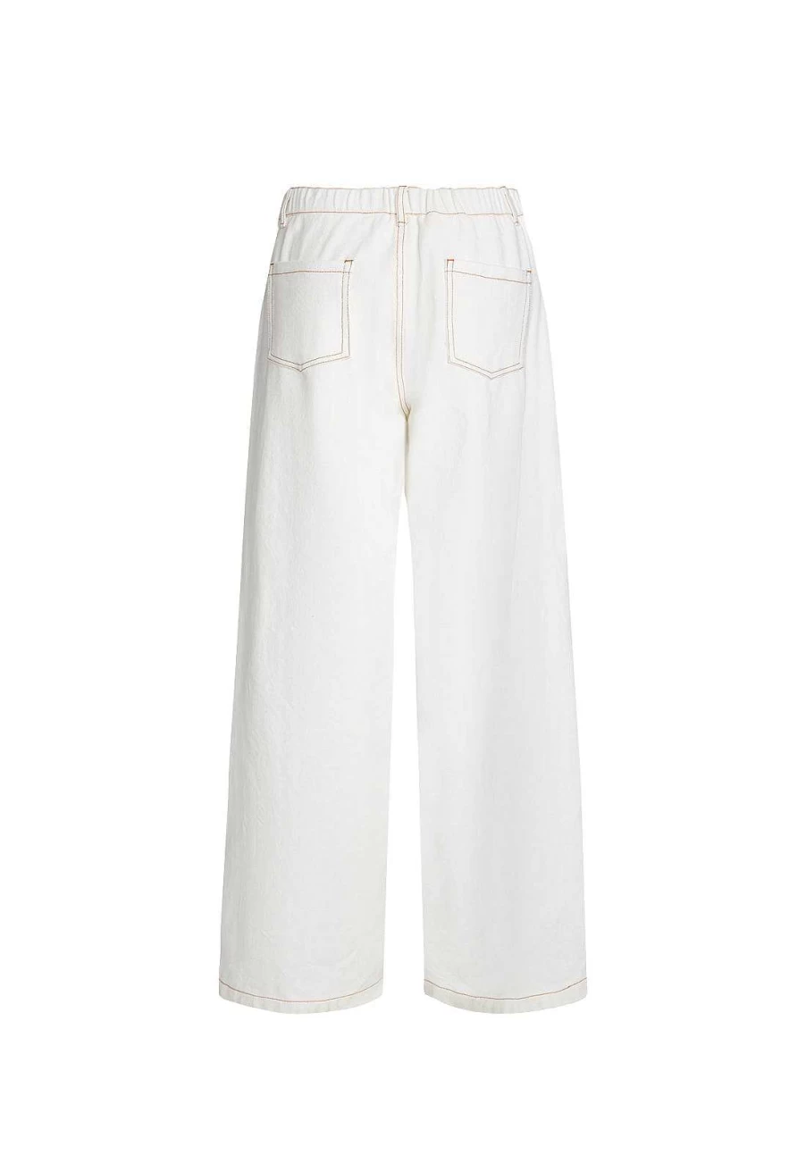 Lioness Women's Slouchy Tie-Up Denim Jeans for Stylish Casual Wear