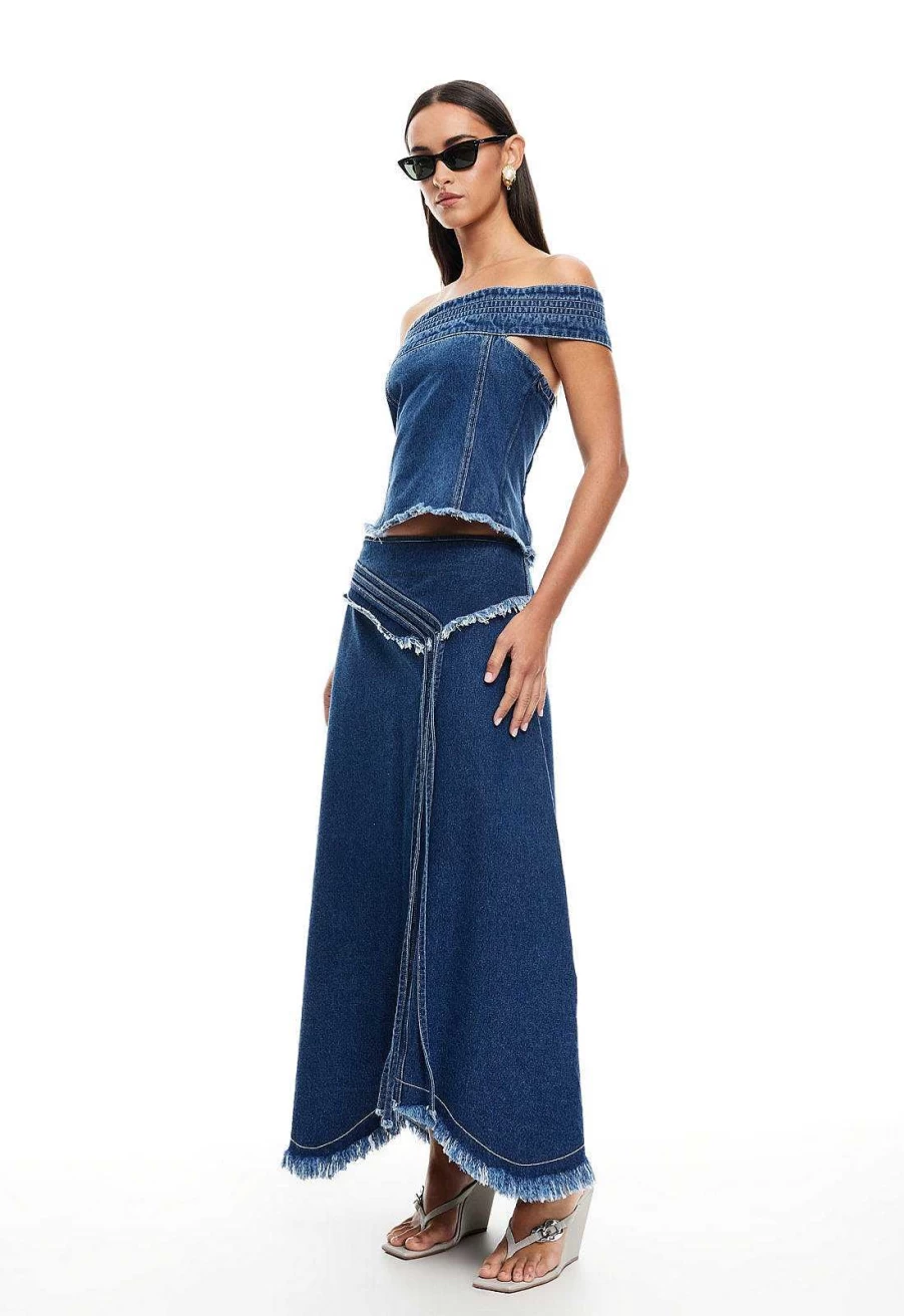 Lioness Women's Stylish Denim Top | Casual Chic Shirt for Everyday Wear