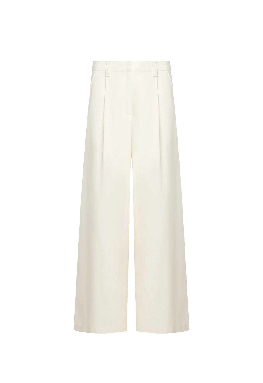 Lioness Women's La Quinta High-Rise Ankle Pants | Stretch Workwear Trousers