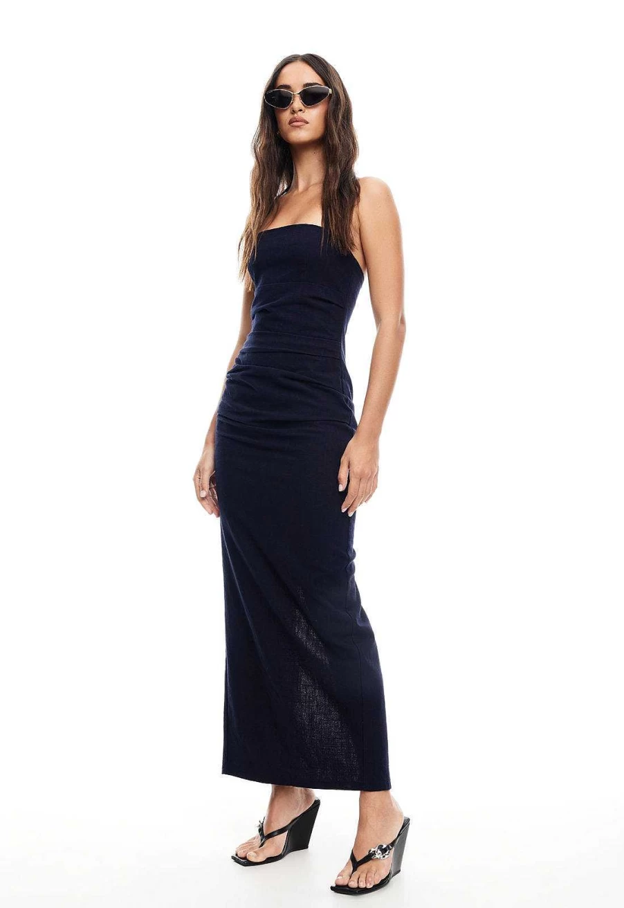 Lioness Women's 1999 Maxi Dress Elegant Long Summer Bohemian Evening Gown