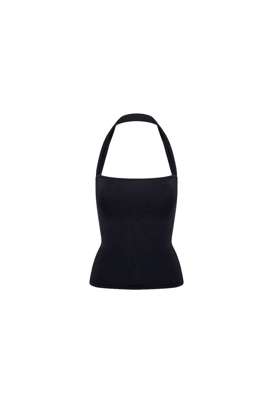 Rouje Women's Halter Neck Top | Stylish Summer Casual Apparel