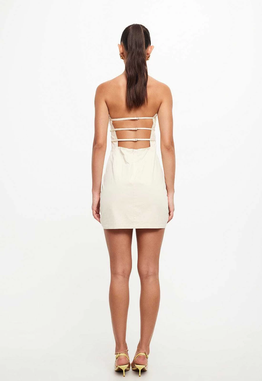 Lioness Women's Allure Strapless Mini Dress | Sleeveless Cocktail Party Gown