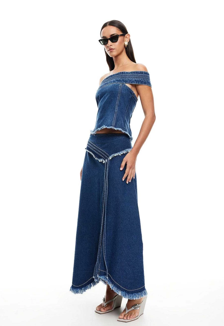 Lioness Women's Denim Shirt | Stylish Casual Boutique Tops for Women