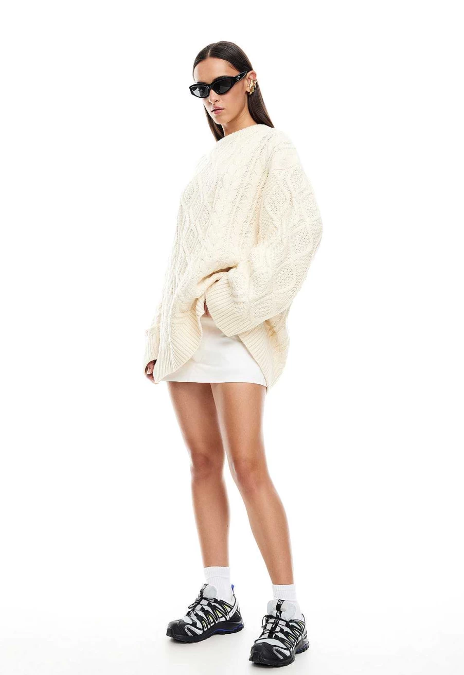 Lioness Women's Gigi Knit Sweater | Premium Soft Knitwear for Women