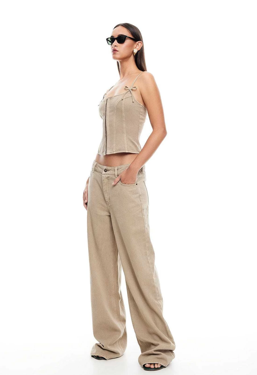 Lioness Women's High-Waisted Skinny Jeans | Stretch Denim Comfort Fit