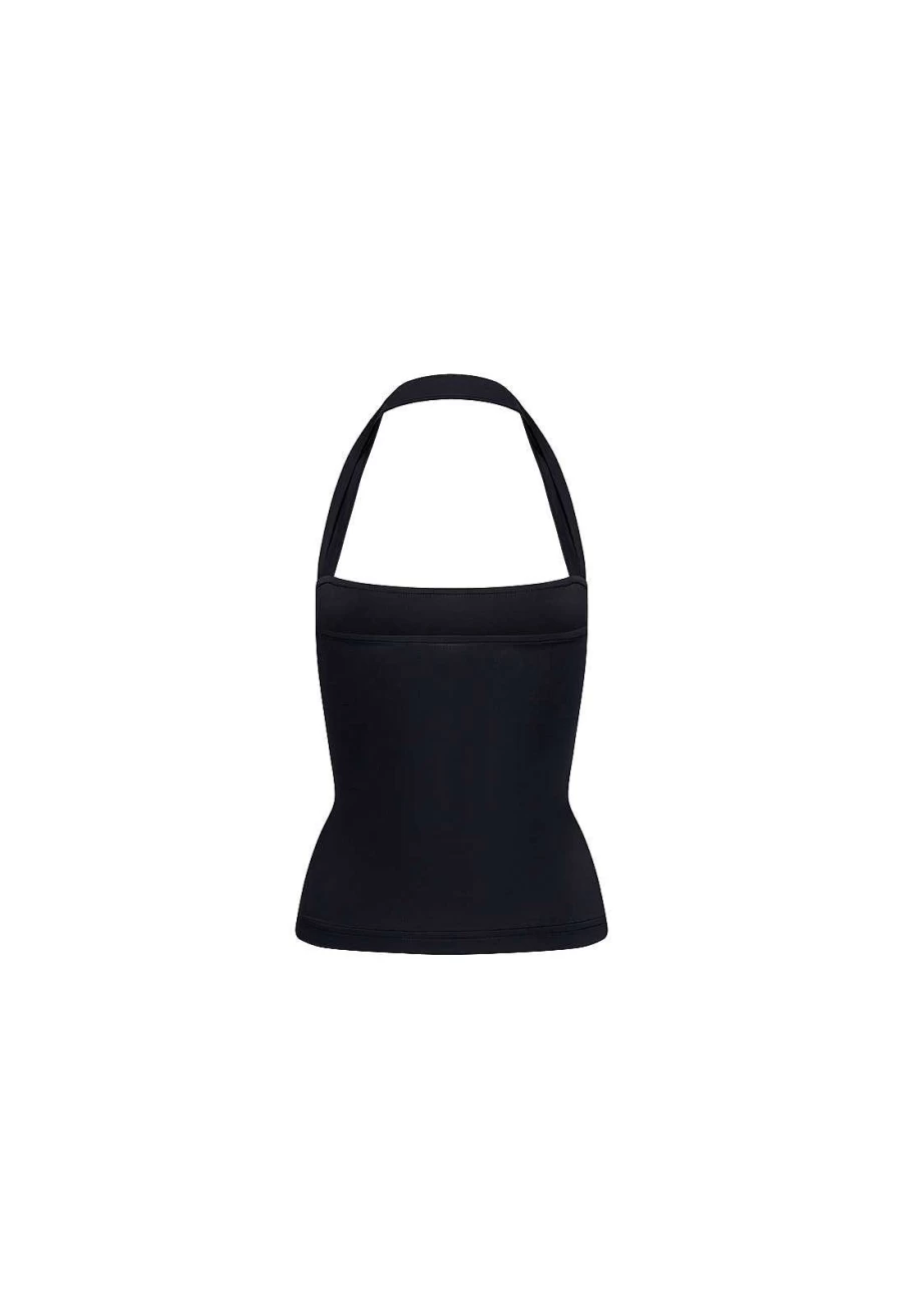 Rouje Women's Halter Neck Top | Stylish Summer Casual Apparel