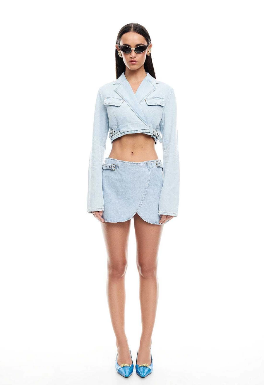 Lioness Women's Anja Crop Top | Stylish Casual Short Shirt for Women