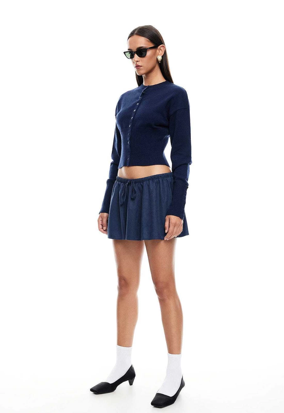 Lioness Women's Ghost Mini Skirt | High-Waisted Party Wear Short Skirt