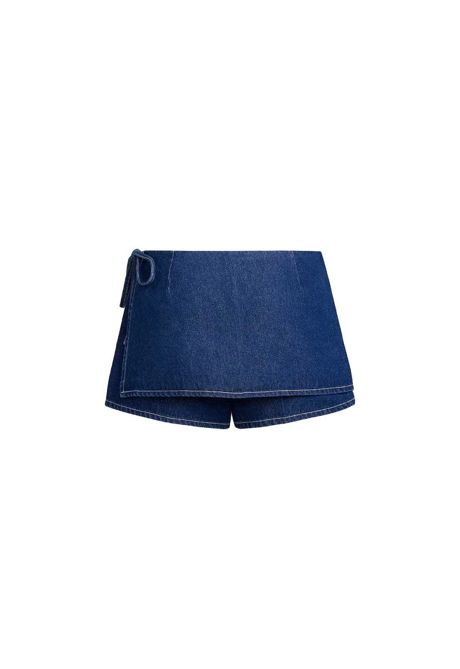 Lioness Women's Stylish High-Waisted Countryside Skort | Casual Summer裙裤 with Pockets