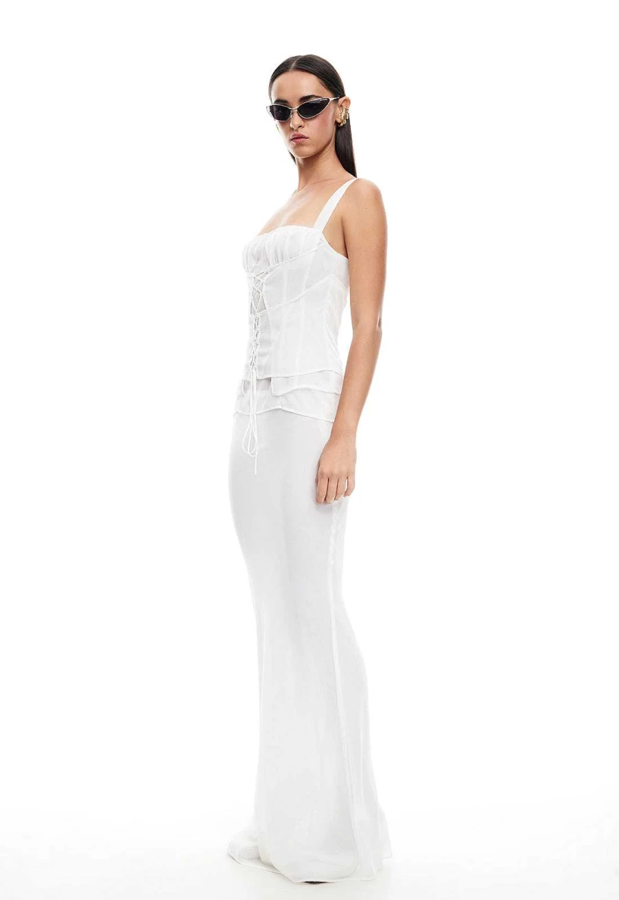 Lioness Women's High Waisted Flowy Maxi Skirt - Endless Style & Comfort