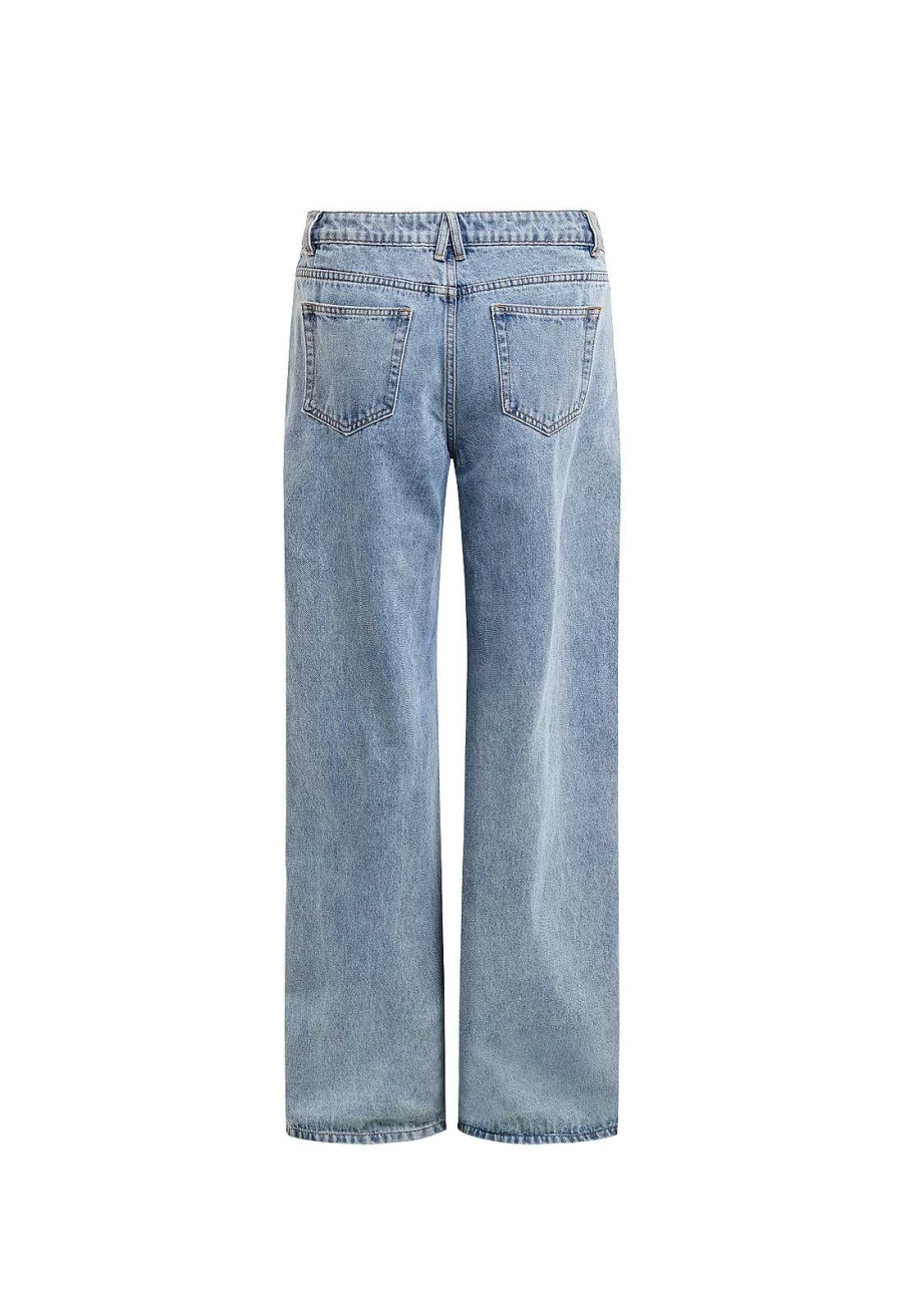 Lioness Women's Top Model High-Waisted Slim Fit Jeans | Premium Denim Pants
