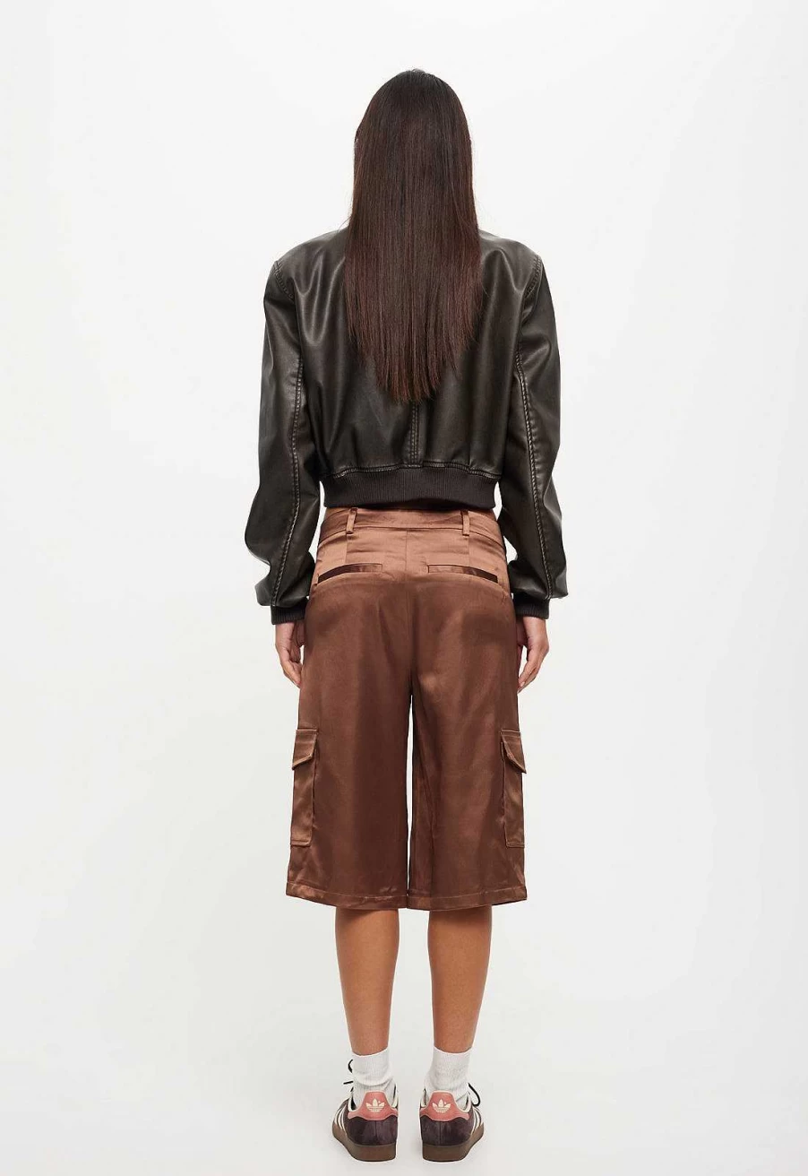 Lioness Women's High-Waisted Wide Leg Culottes Pants | Aniston Style