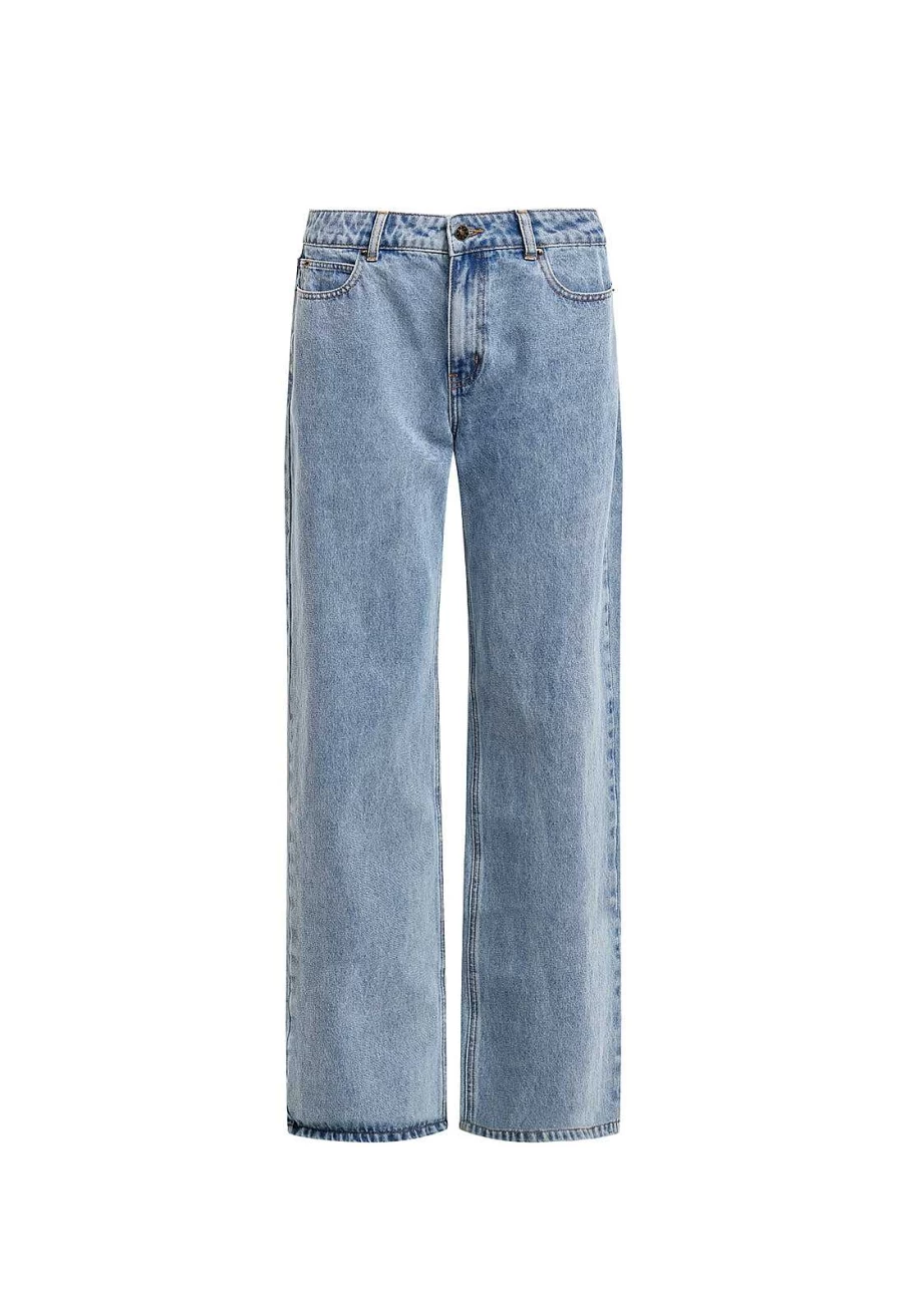 Lioness Women's Top Model High-Waisted Slim Fit Jeans | Premium Denim Pants