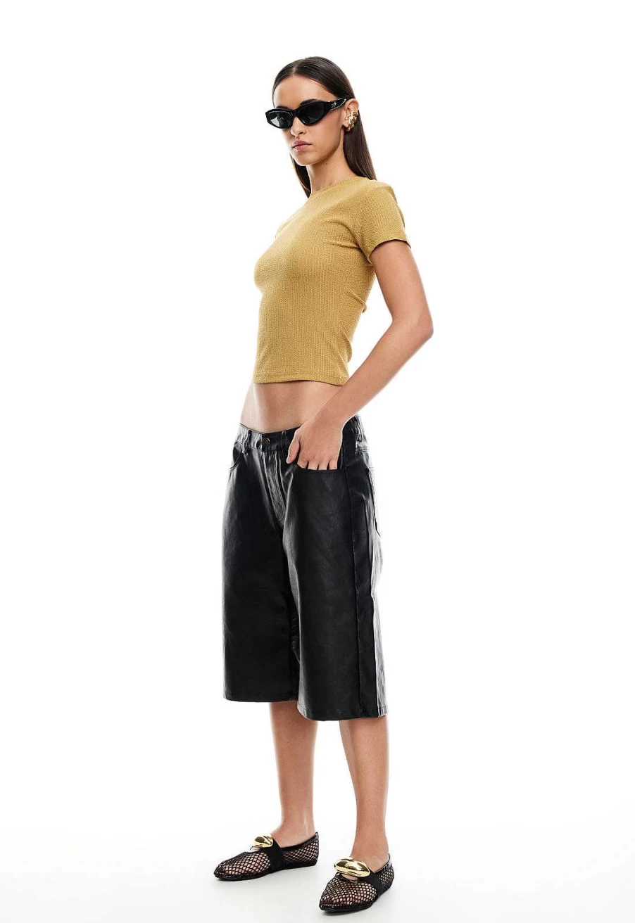 Lioness Women's Essential Soft Stretch Basic Crew Neck T-Shirt