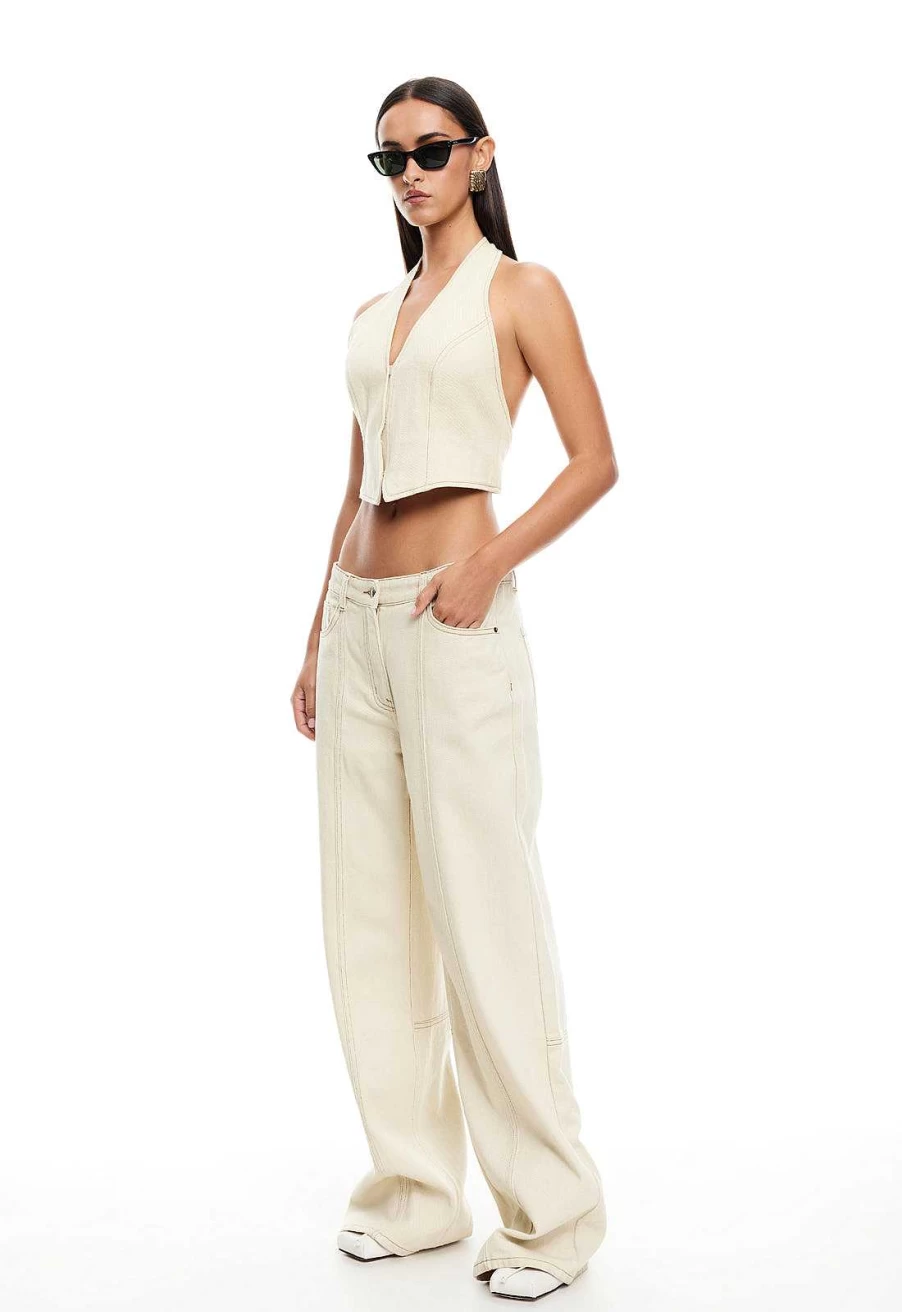 Lioness Women's Halter Neck Top | Stylish Casual Summer Apparel