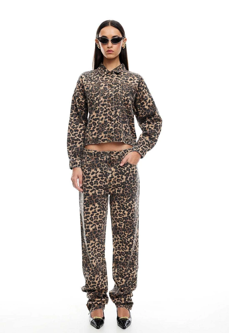 Lioness Women's Carmela High-Rise Slim Fit Jeans