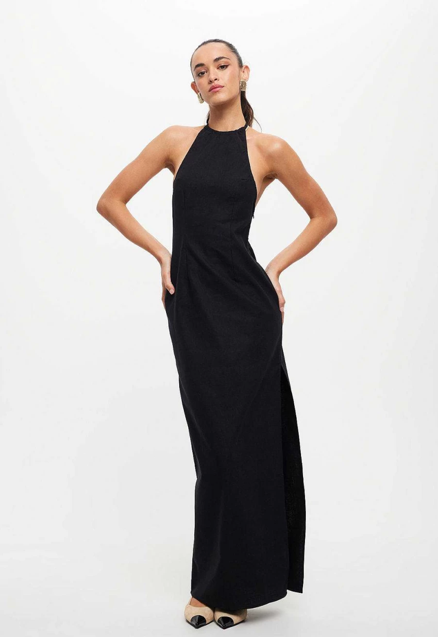 Lioness Women's Idyllic Maxi Dress | Flowy Bohemian Summer Long Dress for Women