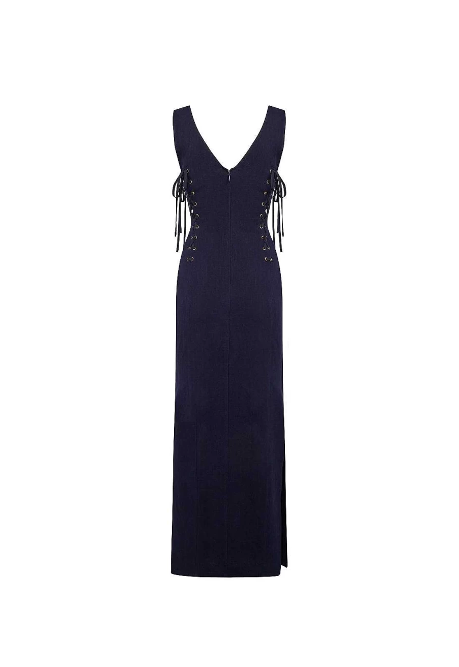 Lioness Women's Dreamscape Maxi Summer Dress - Boho Beach Vacation Long Flowy Dress