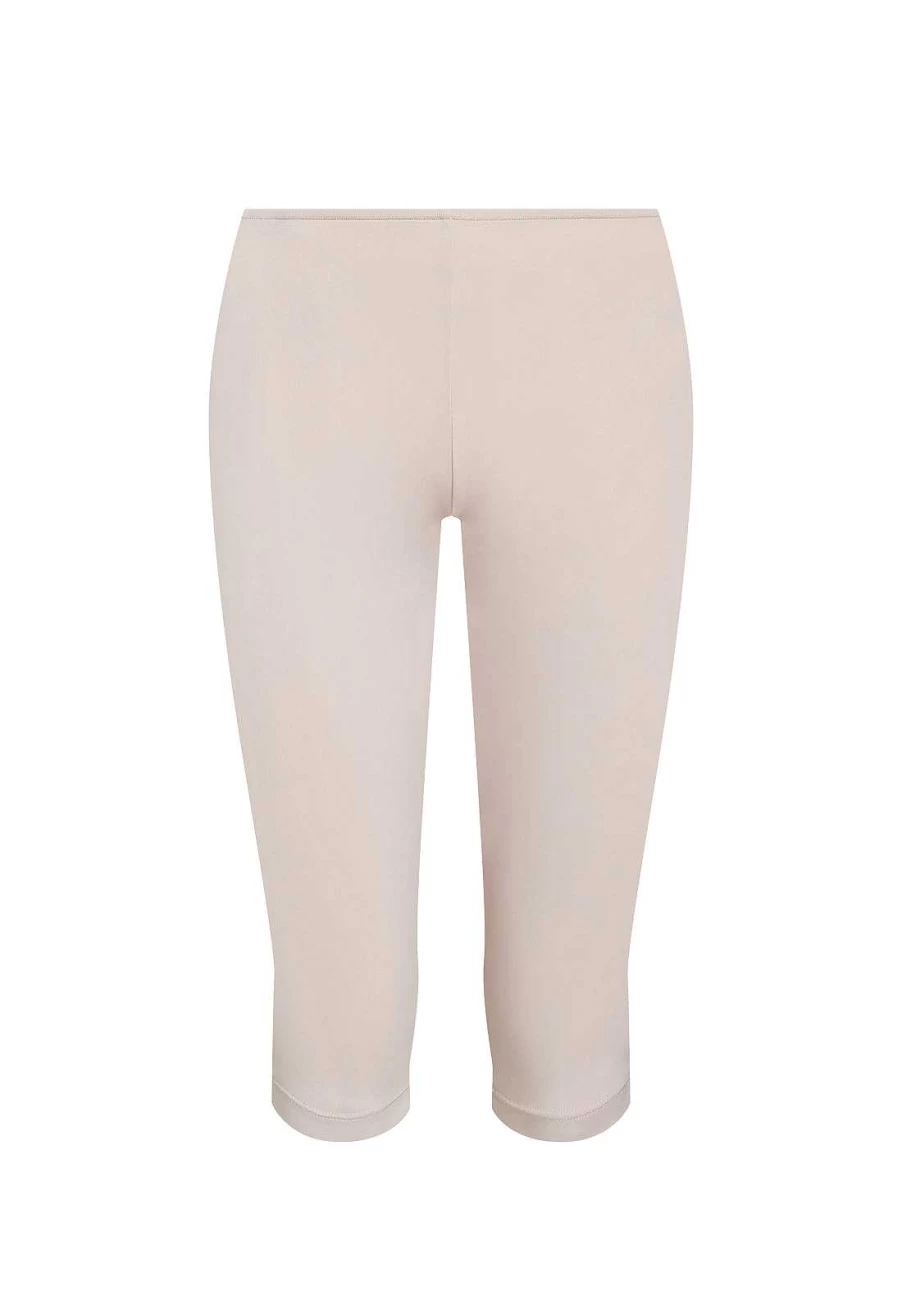 Lioness Women's High-Waisted Capri Pants | Summer Casual Stretch Trousers