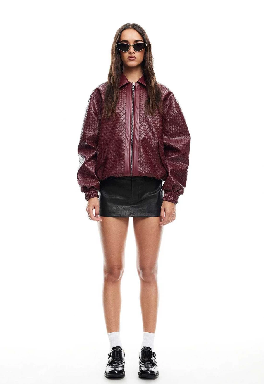 Lioness Women's Kenny Bomber Jacket | Stylish Casual Outerwear Coat