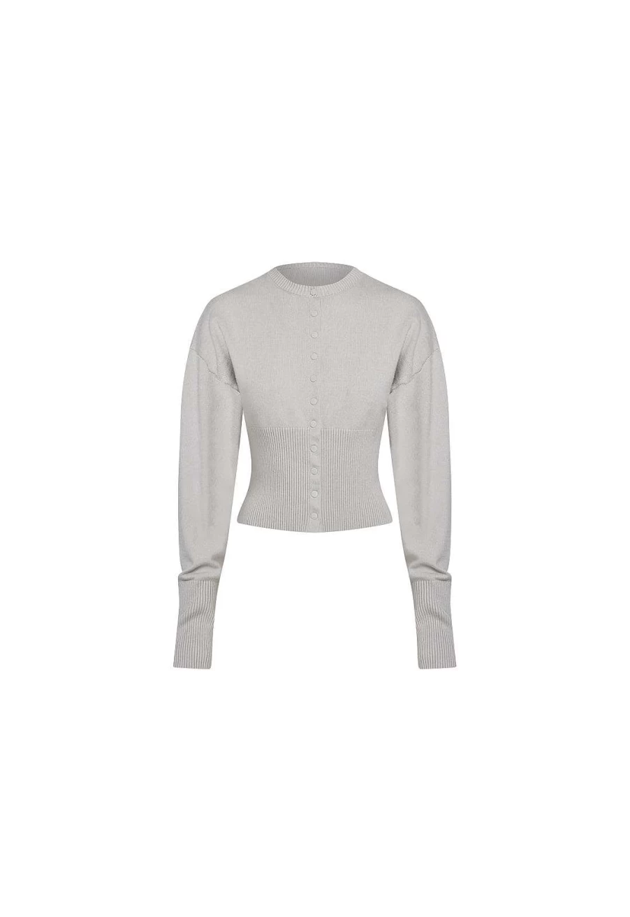 Lioness Women's Head In The Clouds Lightweight Knit Cardigan Sweater