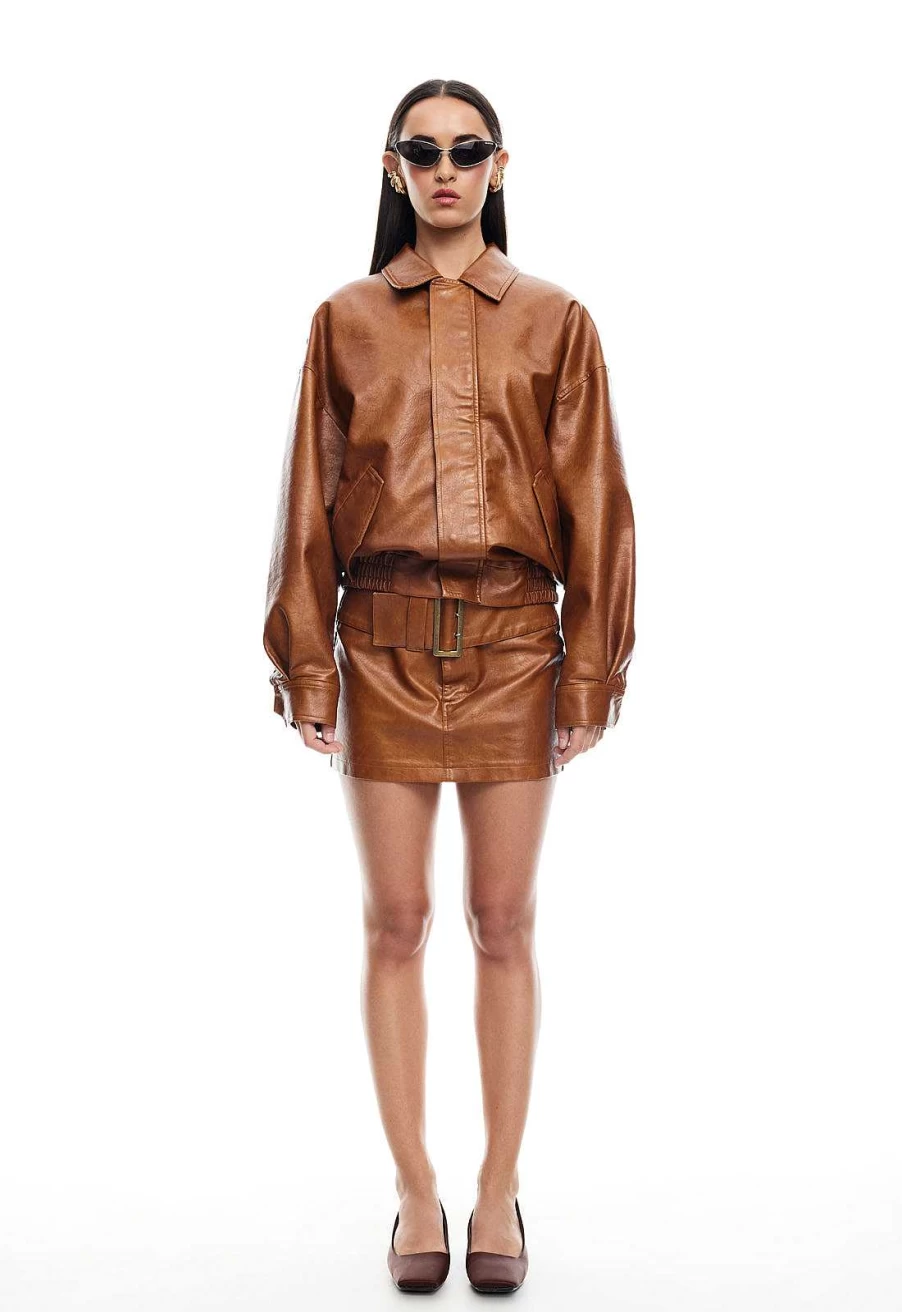 Lioness Women's Kenny Bomber Jacket | Lightweight秋季时尚修身外套