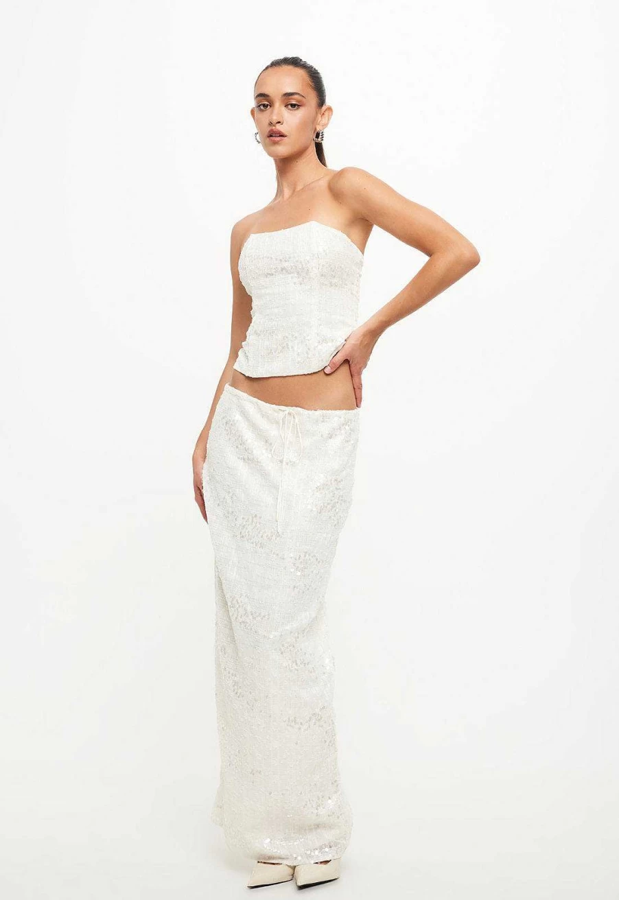 Lioness Women's Flowy Maxi Skirt - Long Bohemian Summer Skirt with High Waist