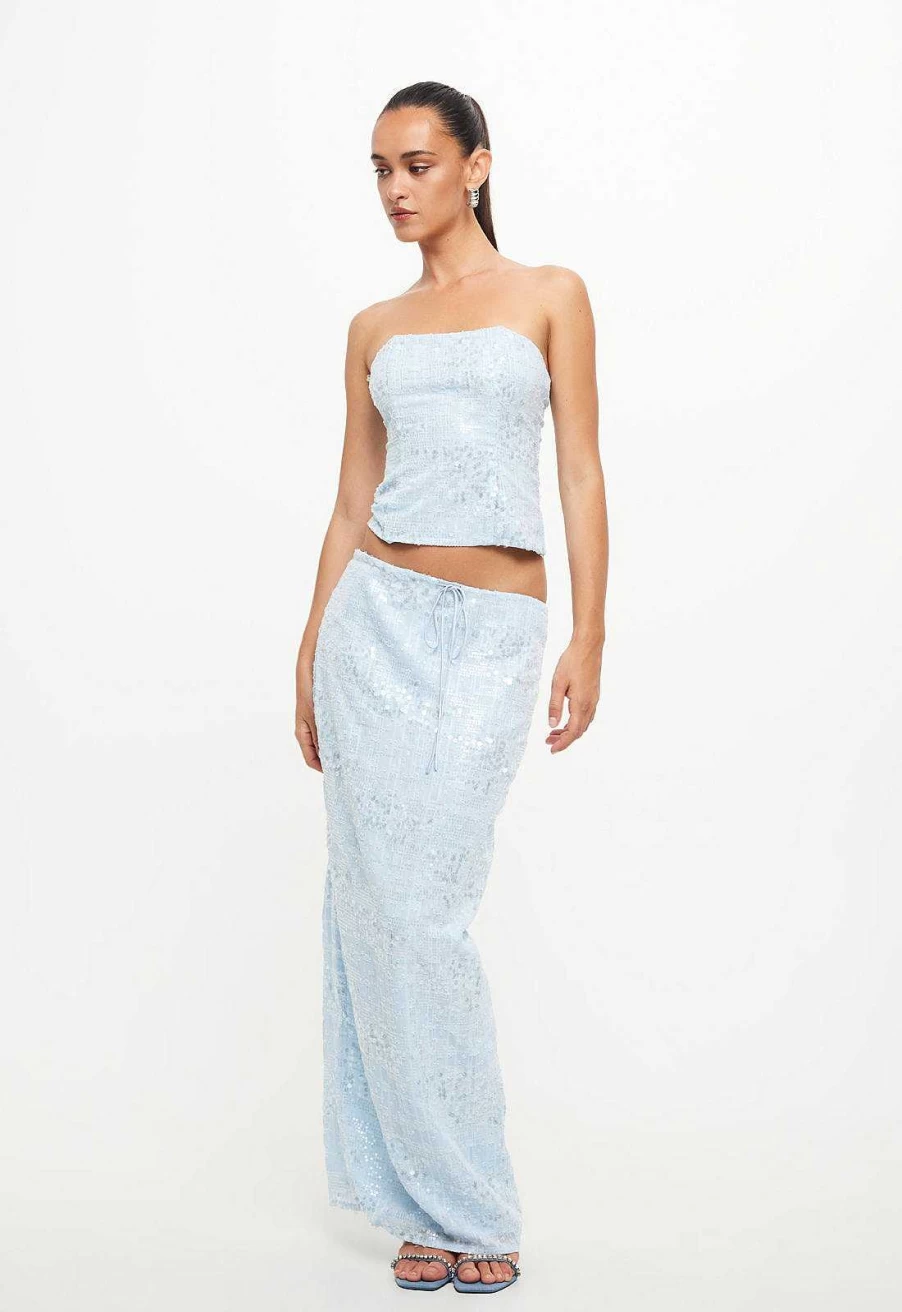 Lioness Women's Long Flowy Boho Maxi Skirt - Summer Casual High Waist Beach Skirt