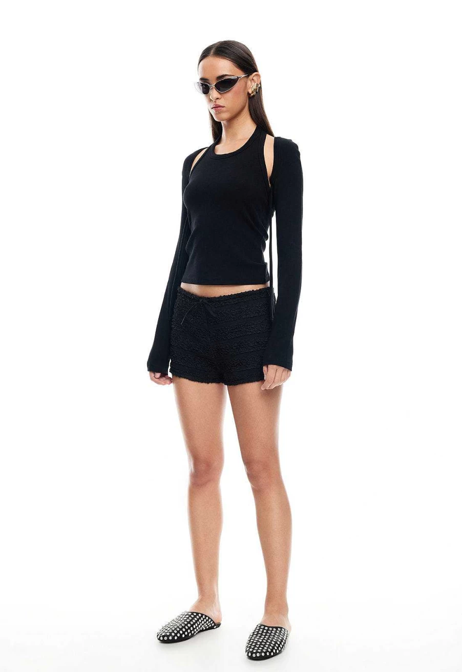 Lioness Women's Sculpted Long Sleeve Workout Top - Fitness Yoga Cropped Athletic Shirt