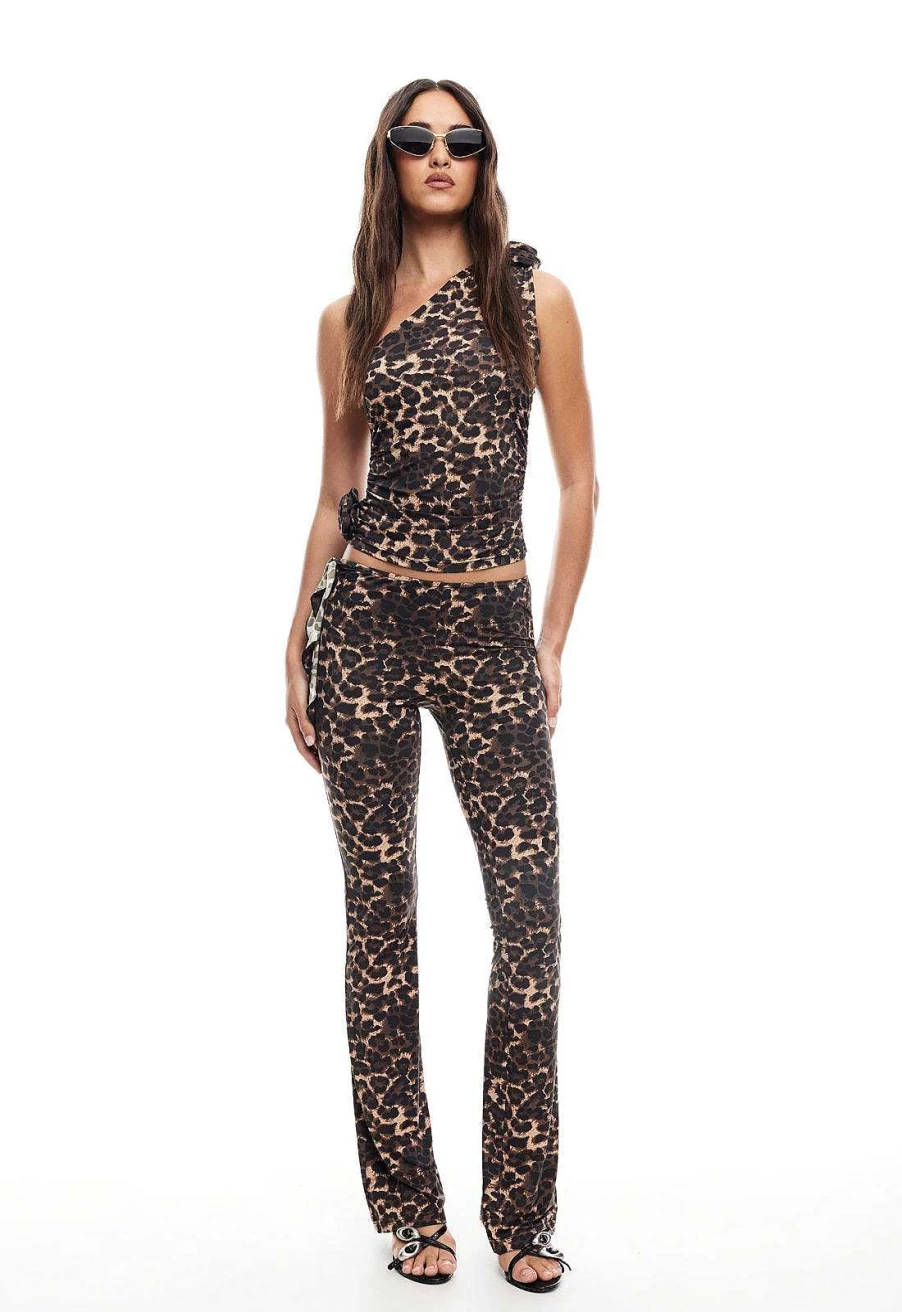 Lioness Women's Opulence Luxury High-Waisted Palazzo Pants