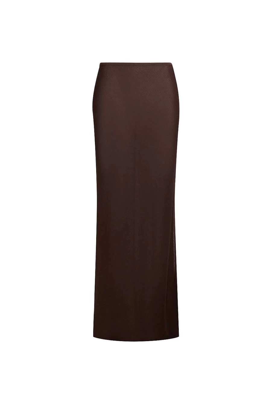 Lioness Women's Flowy Maxi Skirt - Elegant Long Summer Dress for Women