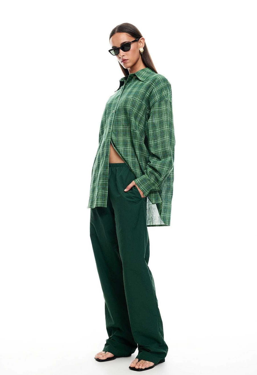 Lioness Women's Clarity Shirt - Slim Fit Casual Blouse for Everyday Wear