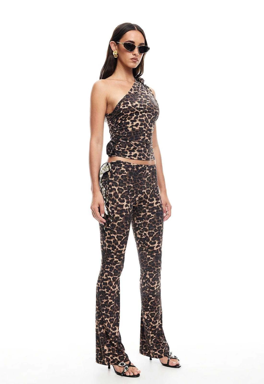 Lioness Women's Opulence High-Waisted Luxury Trousers for Elegant Comfort
