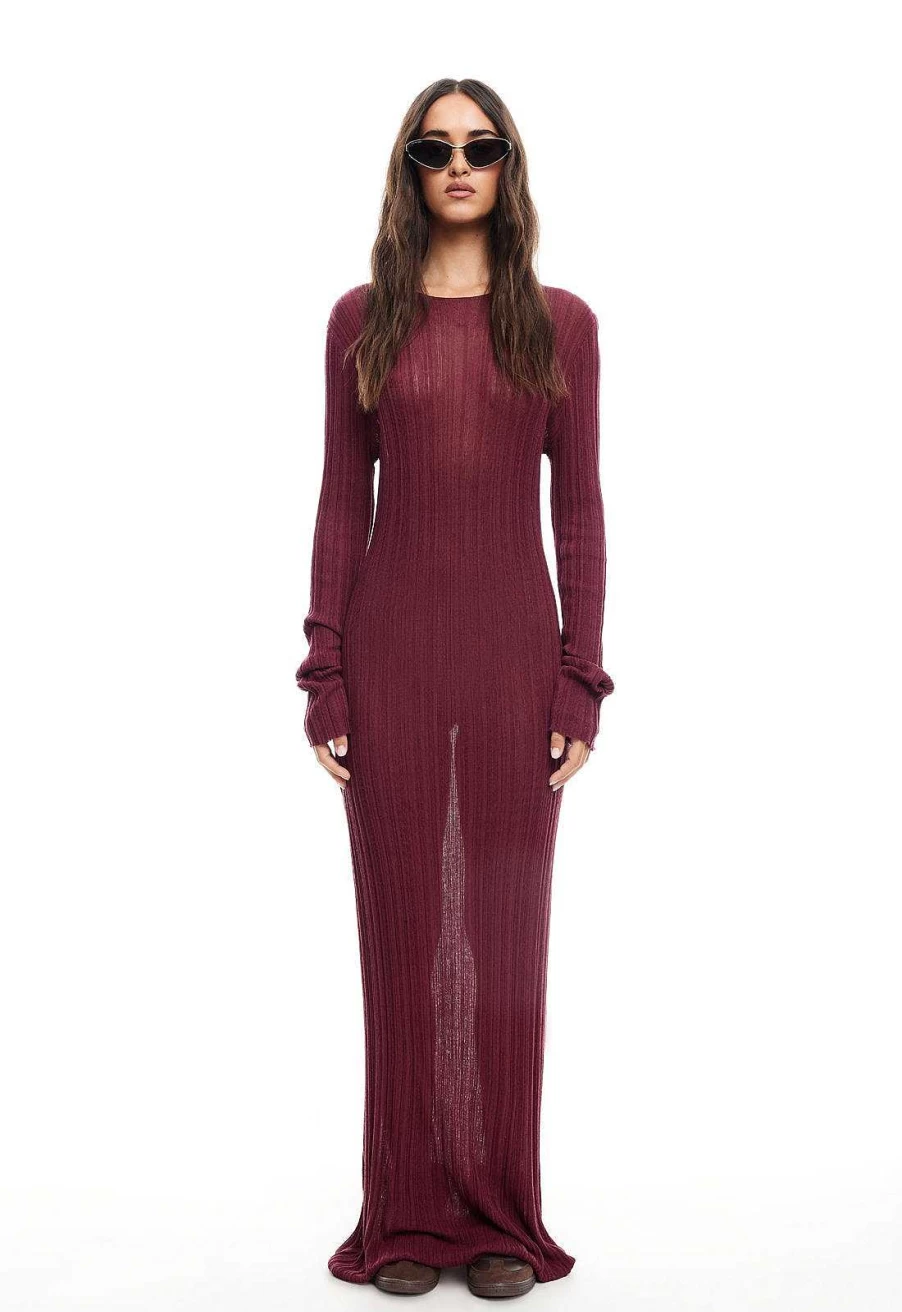 Lioness Women's Prophecy Maxi Dress | Flowy Long Evening Gown for Summer Beach Parties & Formal Occasions