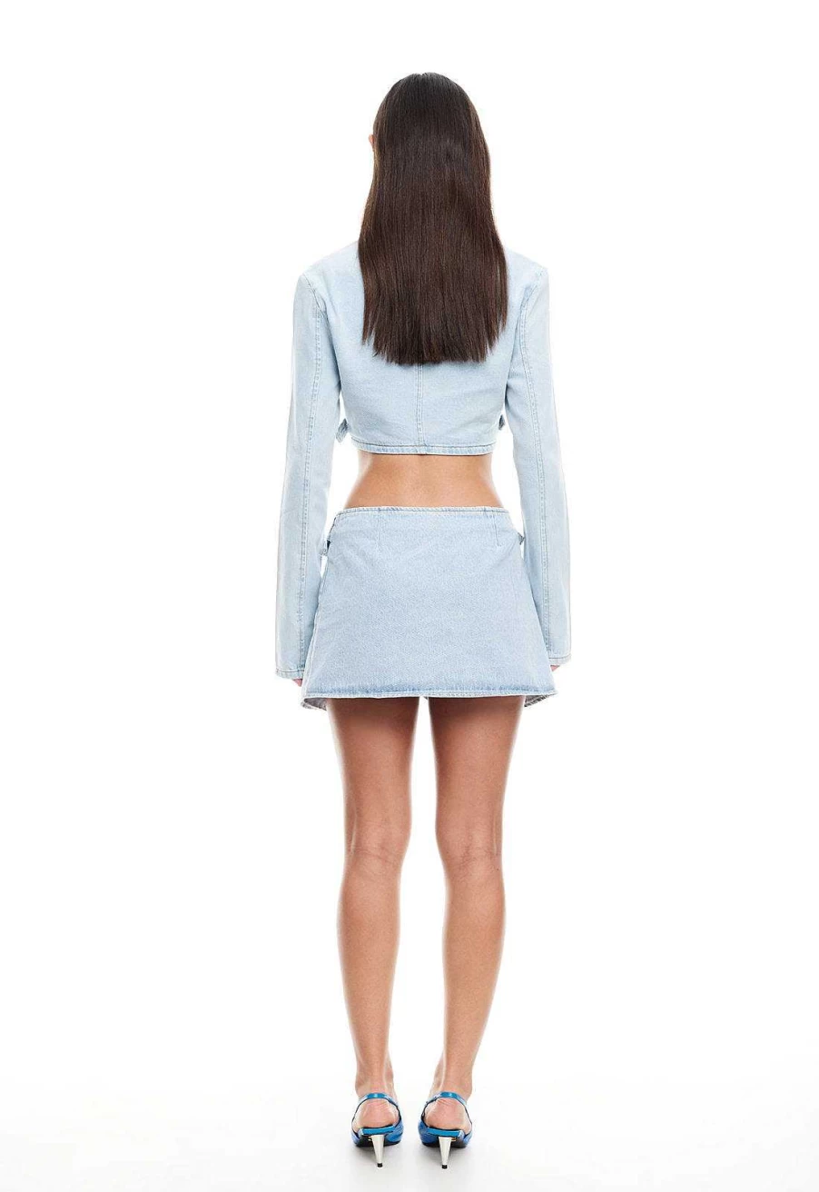 Lioness Women's Anja Crop Top | Stylish Casual Short Shirt for Women