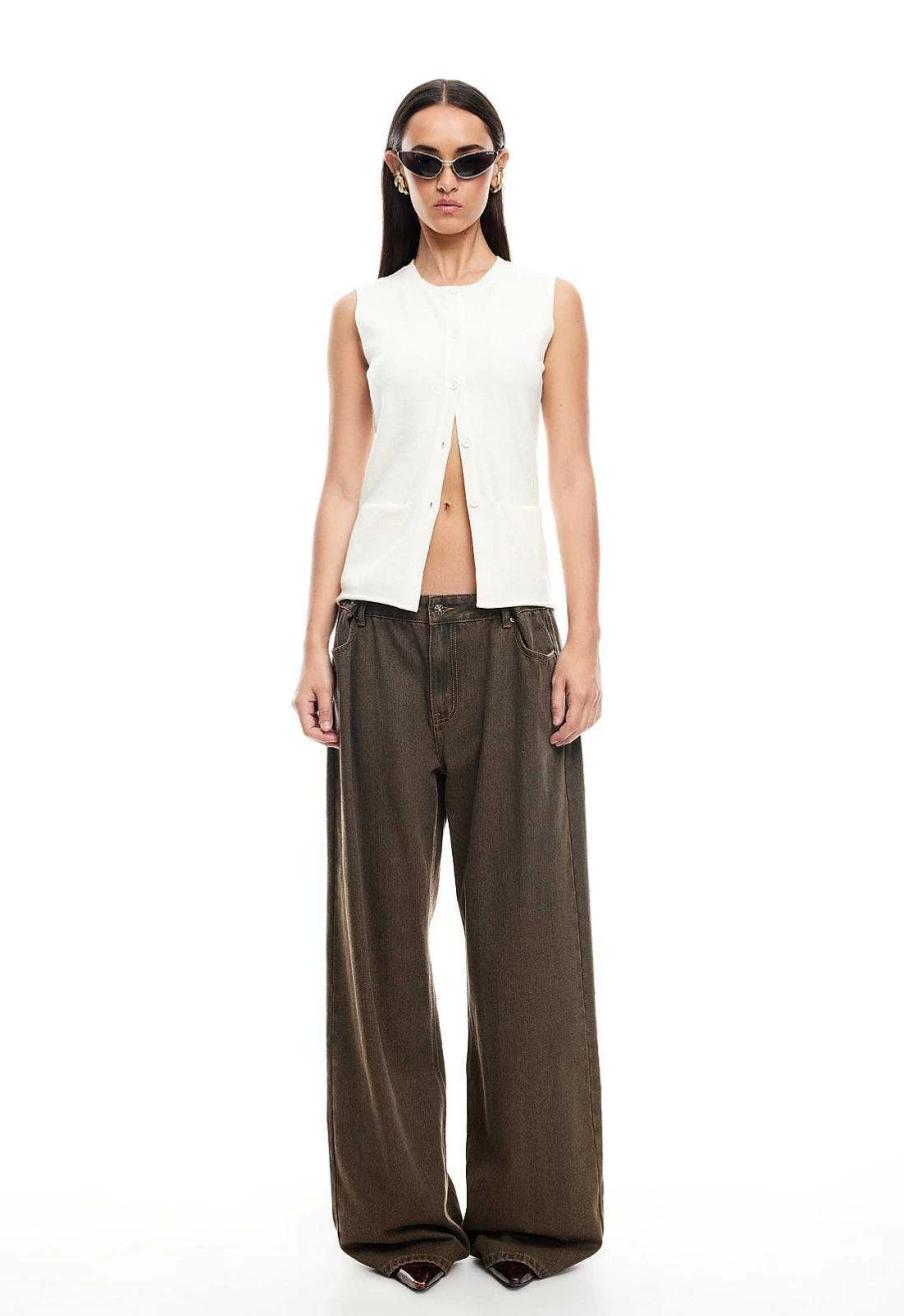 Lioness Women's Kourt Vest - Lightweight Casual Layering Outerwear