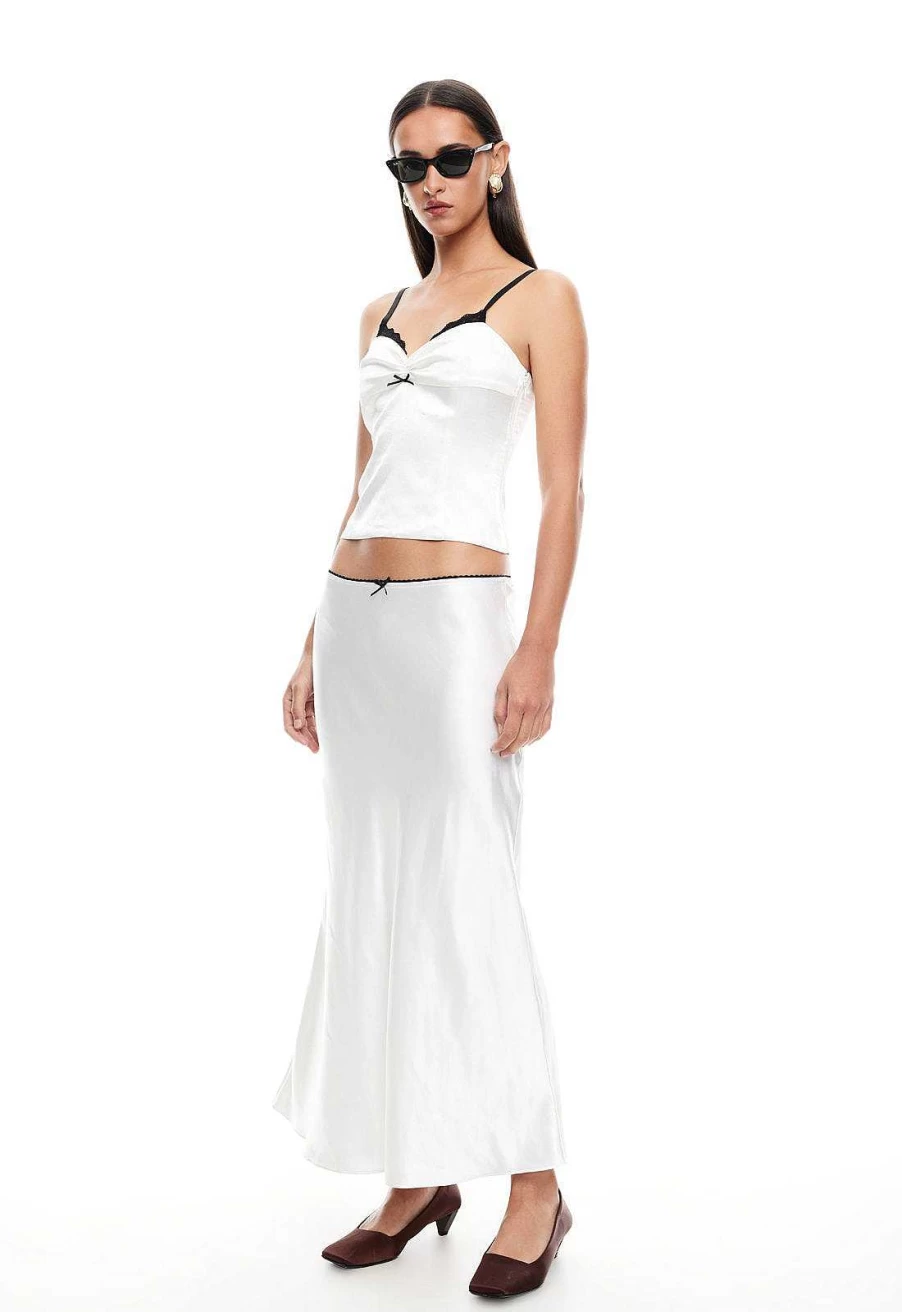 Lioness Women's Enigmatic Maxi Skirt | Flowy Boho Long Skirt for Casual Style
