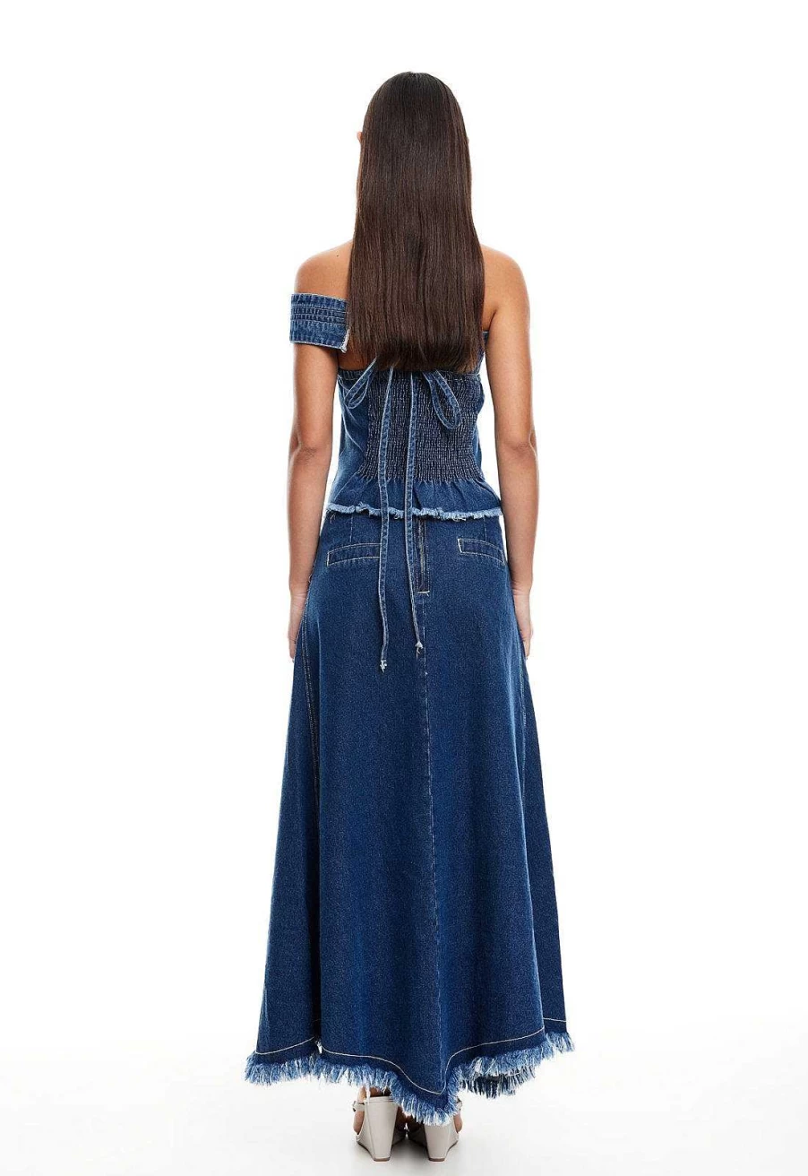 Madame Denim Skirt