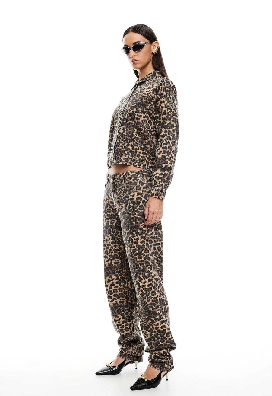 Lioness Women's Carmela High-Waisted Slim Fit Stretch Jeans