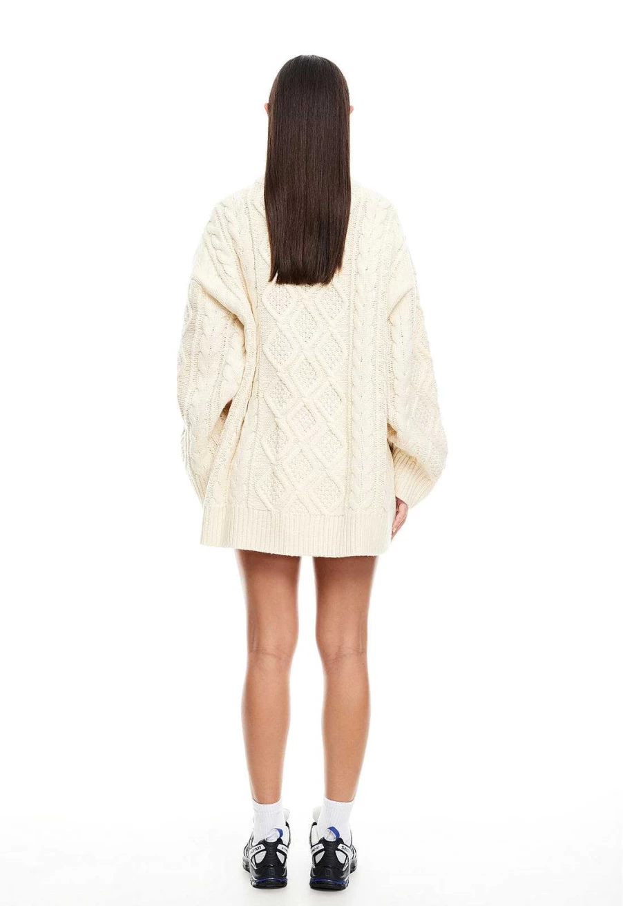 Lioness Women's Gigi Knit Sweater | Premium Soft Yarn Knitwear for Everyday Comfort