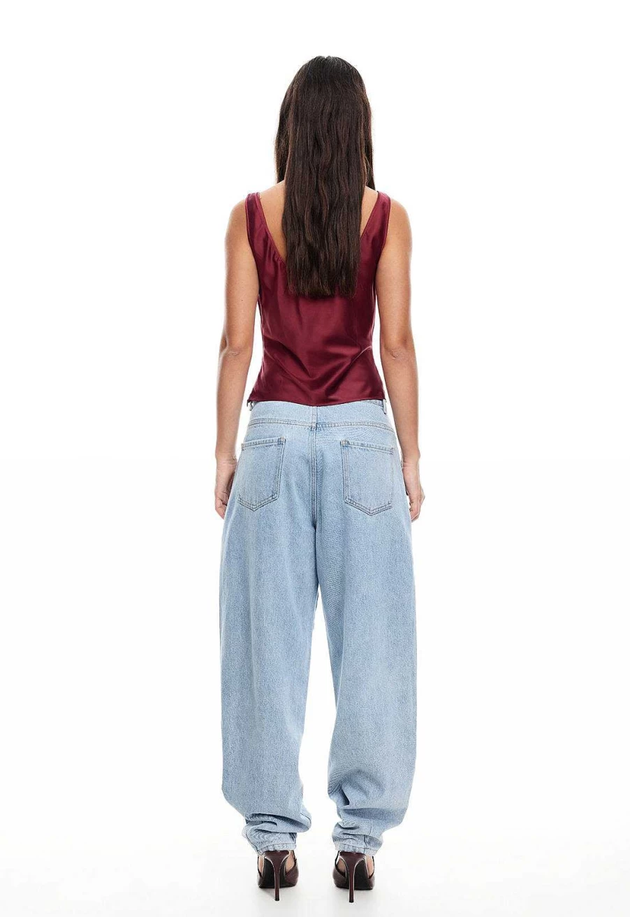Lioness Women's Delilah Cropped Top | Casual Short Sleeve Blouse for Everyday Wear